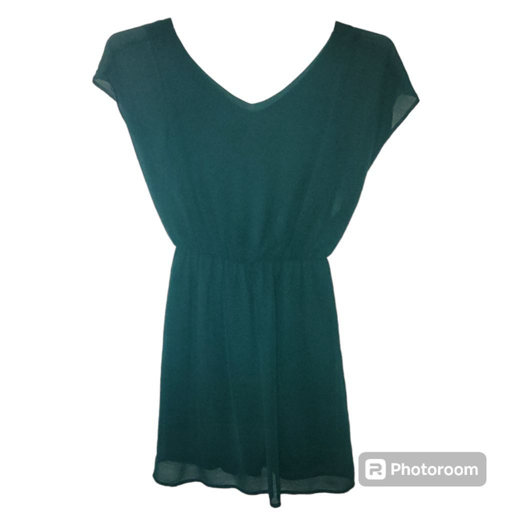 Women's Lush XS Teal Dress - Picture 2 of 9